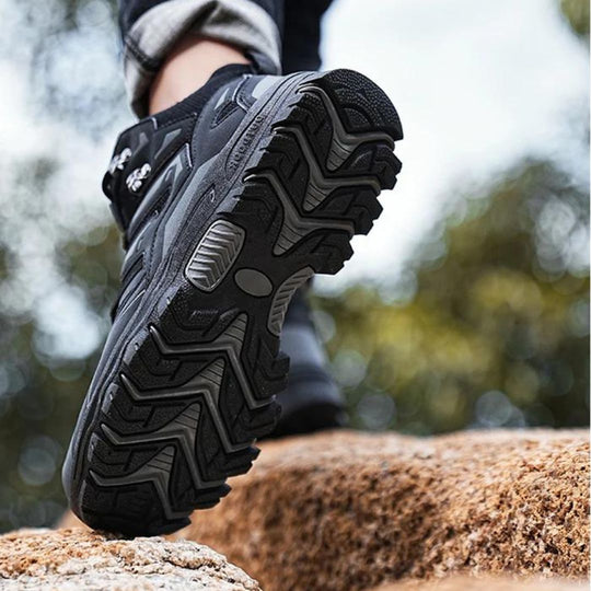Herren Trekkingschuhe Wasserdicht mit Verbesserter Sohle für Outdoor-Aktivitäten 4