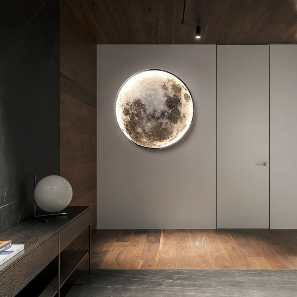 3D LED Decken- oder Wandleuchte Mond oder Erde 4