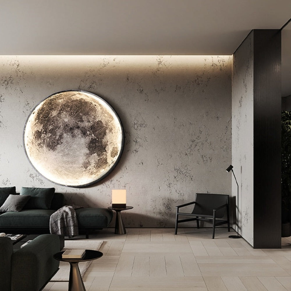 3D LED Decken- oder Wandleuchte Mond oder Erde 6