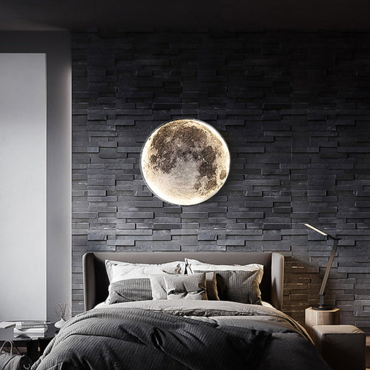 3D LED Decken- oder Wandleuchte Mond oder Erde 9