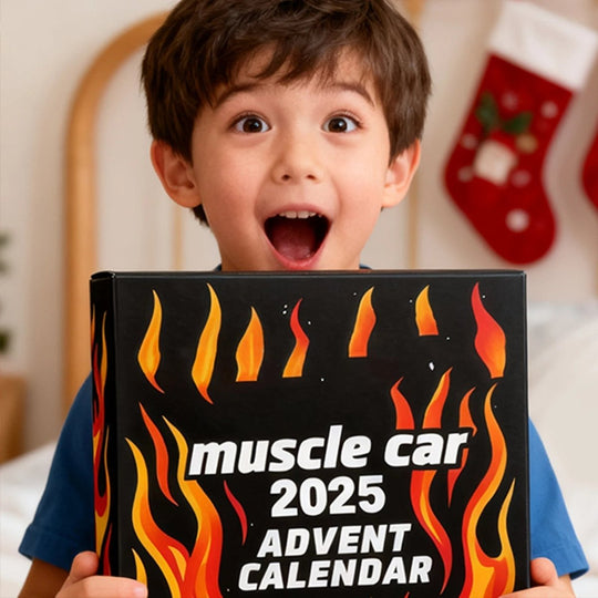 Adventskalender Kinder Fahrzeug mit 24 Miniaturautos für Spiel und Spaß 2