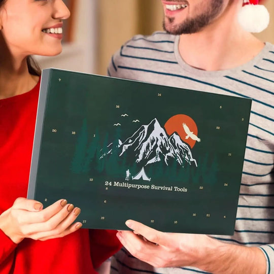 Adventskalender für Männer mit 24 Outdoor-Tools 1