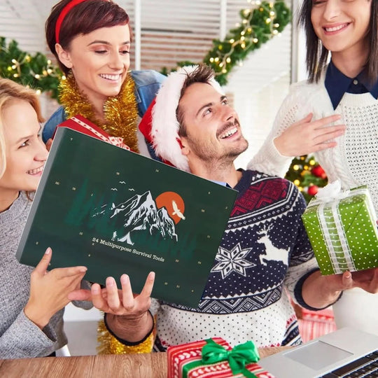 Adventskalender für Männer mit 24 Outdoor-Tools 2
