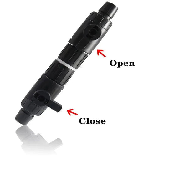 Aquarium Zubehör Doppel Tap Schnellverschluss für 12/16mm Schläuche 5