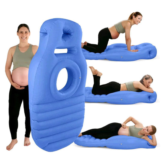 Aufblasbare Matratze für Schwangere mit ergonomischem Design 10