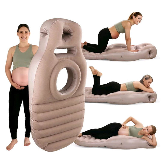 Aufblasbare Matratze für Schwangere mit ergonomischem Design 9