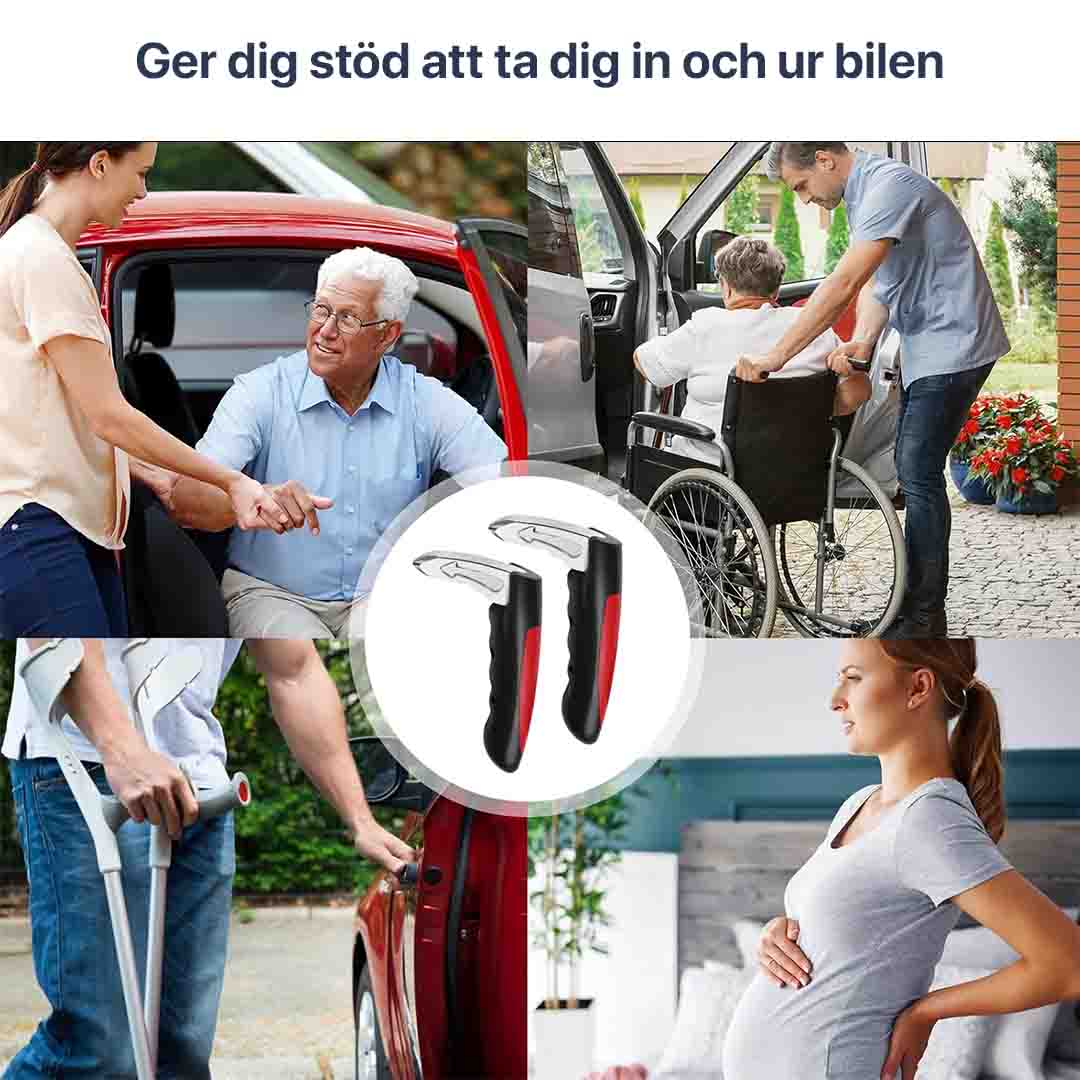 Auto Haltegriff Für Senioren Und Menschen Mit Mobilitätseinschränkungen Tragbar Mit Anti-Rutsch-Griff 4