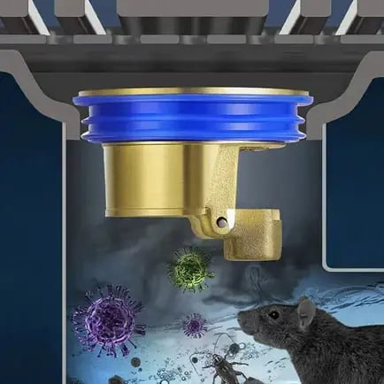 Automatischer Abflusskern für Bad und Küche mit integrierten Haarfänger 4