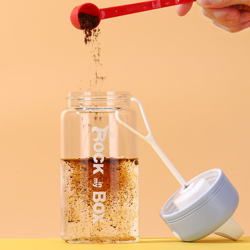 Automatischer Mixerbecher für Fitness und Proteinshakes, Auslaufsicher, Benutzerfreundliches Design 1