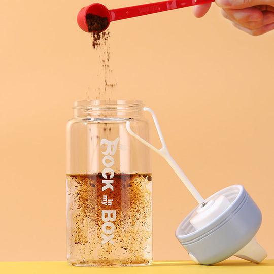Automatischer Mixerbecher für Fitness und Proteinshakes, Auslaufsicher, Benutzerfreundliches Design 1