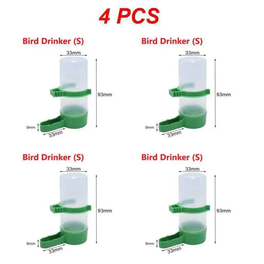 Automatischer Vogel Wassertrinker Höhenverstellbar für Haustiere 8