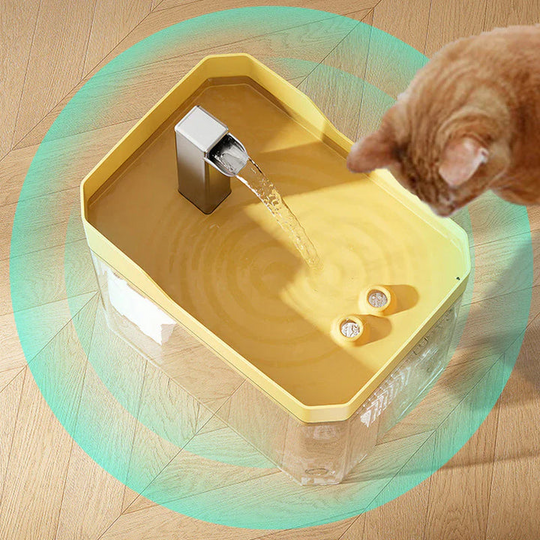 Automatischer Wasserspender für Haustiere mit Großem Fassungsvermögen und Filtersystem 3