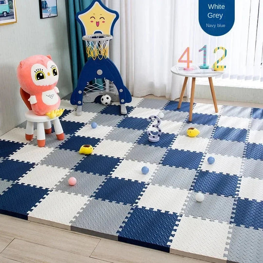 Baby-Spielmatte Puzzlestücke Bunte Designs 6