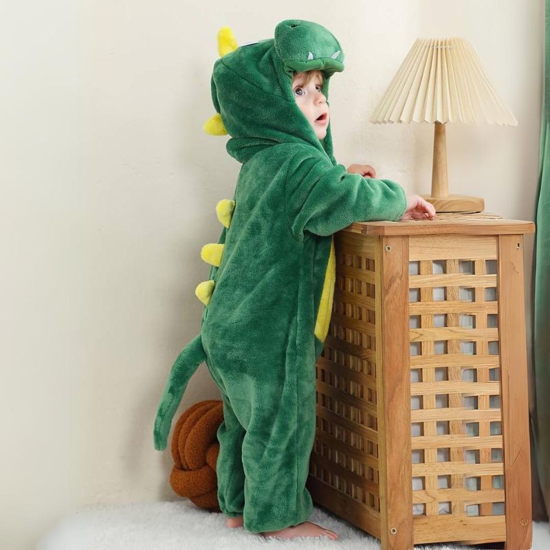 Baby Overall Winter Tierdesign mit Reißverschluss für kalte Tage 9