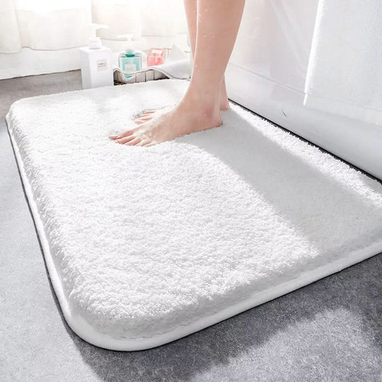 Badematte Ultraweich Rutschfest für Badezimmer und Gäste-WC 1