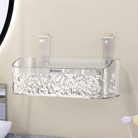 Badezimmer Regal mit Saugnäpfen für stilvolle Aufbewahrung 4