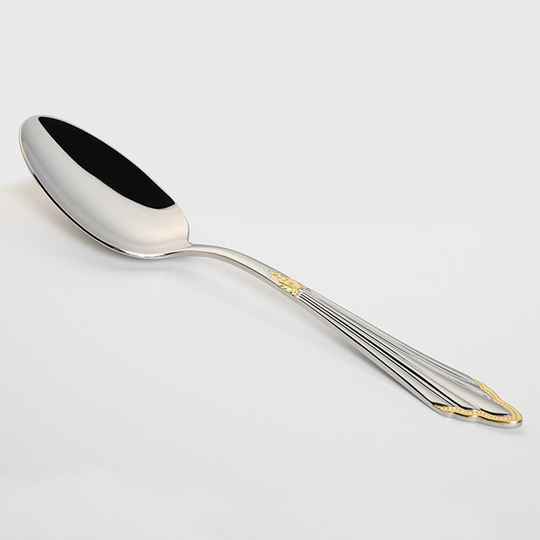 Besteckset Gold für den Tisch - Luxuriöses Design für 6 Personen 4
