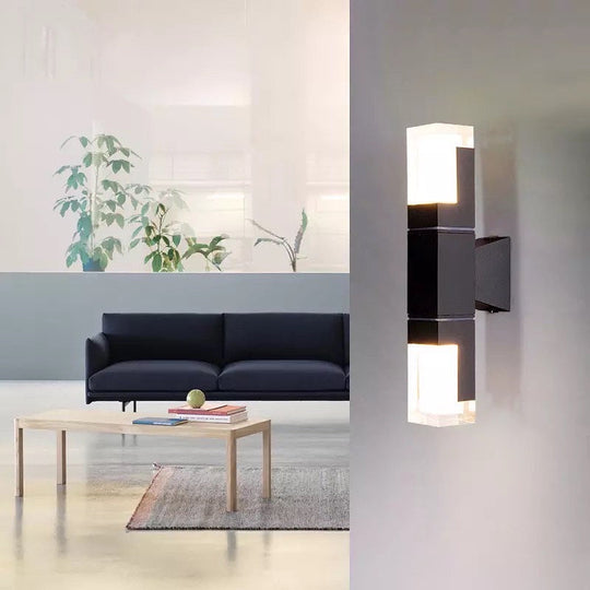 Bewegungsmelder Wandleuchte Modern für Eingänge und Gärten 3