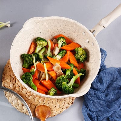 Bratpfanne Marmoriert Für Alle Herdarten, Hochwertige Pfannen, Effizientes Kochen 1