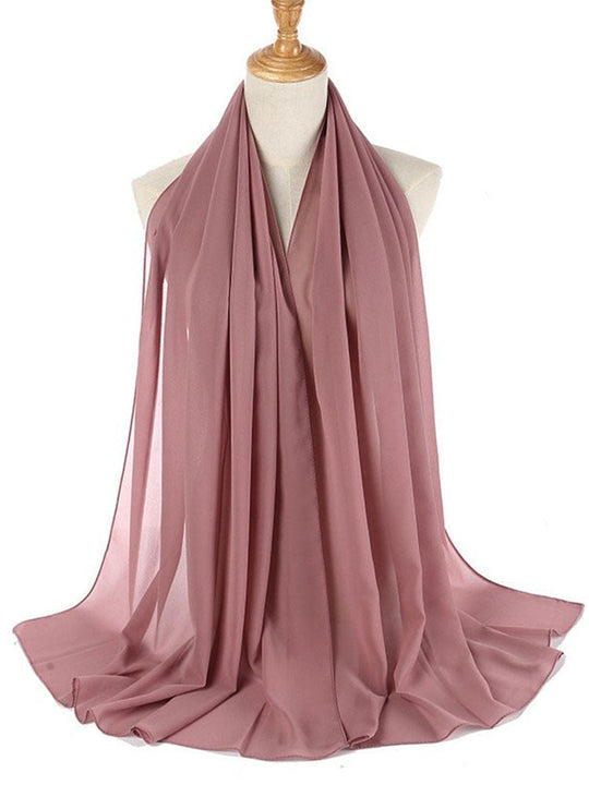 Chiffon Hijab Stirnband