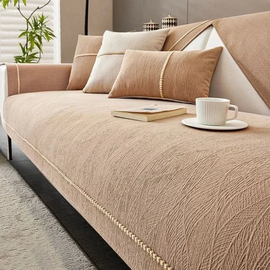 Couchabdeckung für Sofa mit rutschfester Unterseite 6