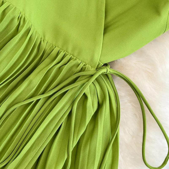 Damen A-Linien-Sonnenkleid