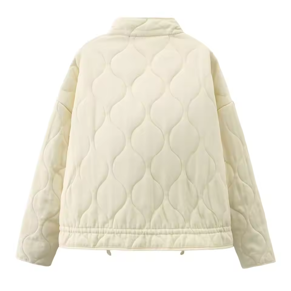Damen Alltag Jacke mit Taschen-Details 1