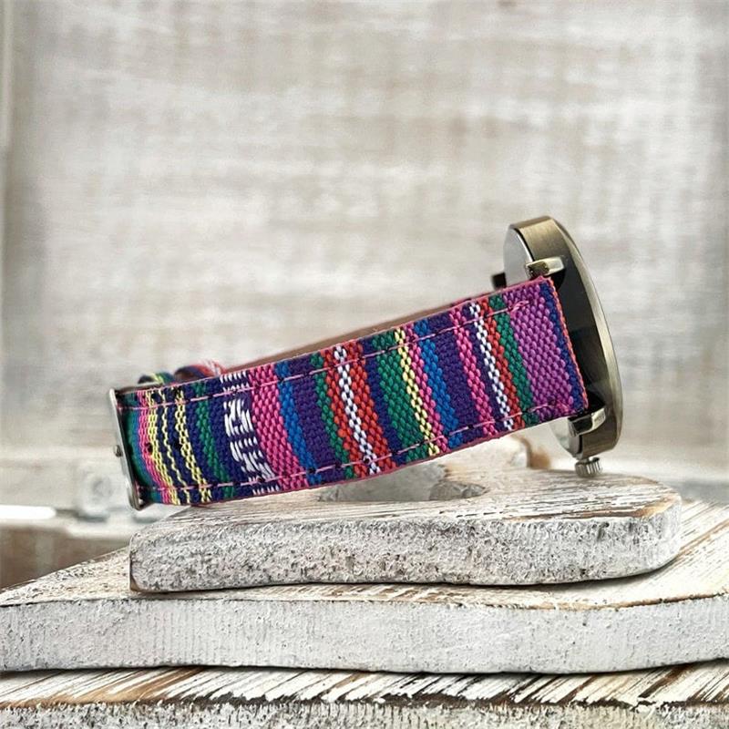 Damen Armbanduhr mit geflochtenem Design 3