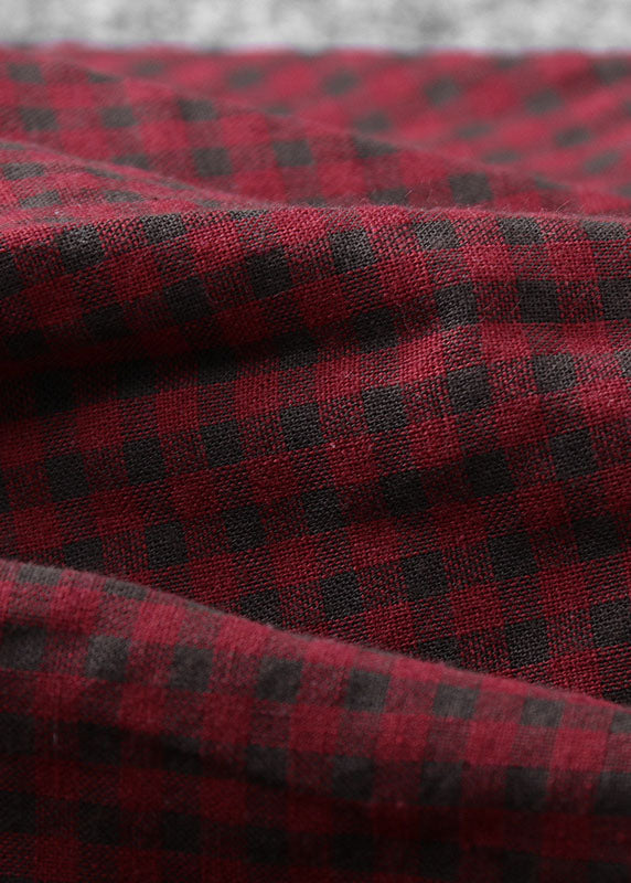 Damen Asymmetrischer Patchwork-Rock mit Kordelzug 4