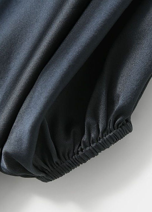 Damen Bluse Oversize mit O-Ausschnitt und Fledermausärmeln 4