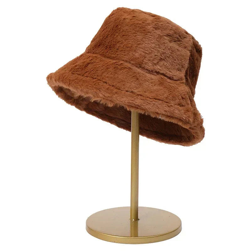 Damen Bucket Hut Winter Modischer Stil für Kühle Tage 13