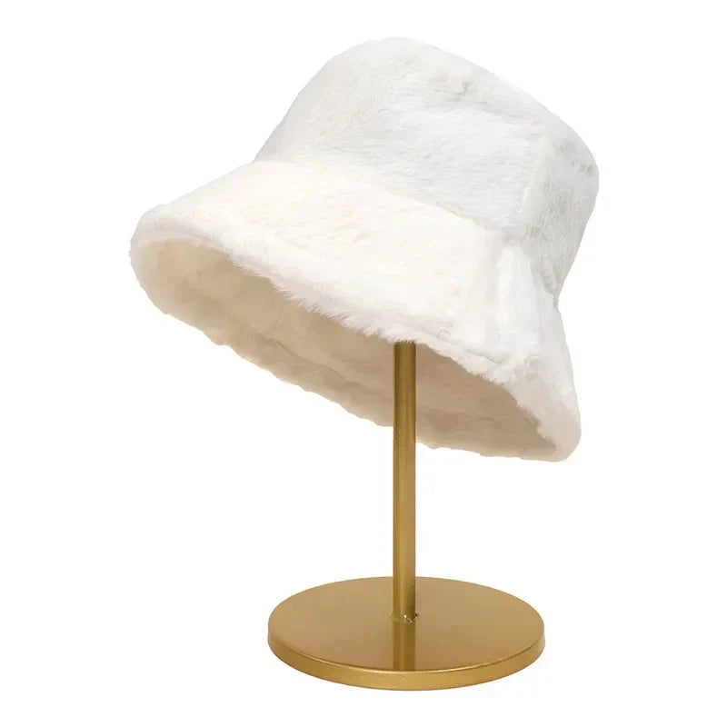 Damen Bucket Hut Winter Modischer Stil für Kühle Tage 4