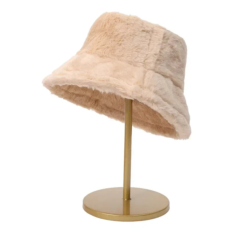 Damen Bucket Hut Winter Modischer Stil für Kühle Tage 6