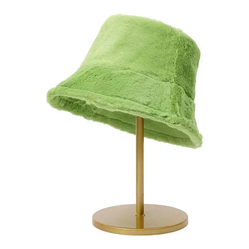 Damen Bucket Hut Winter Modischer Stil für Kühle Tage 9