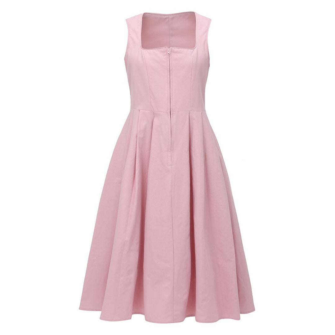 Damen Dirndl Vintage Stil Polyester für Oktoberfest und Trachtenpartys 3
