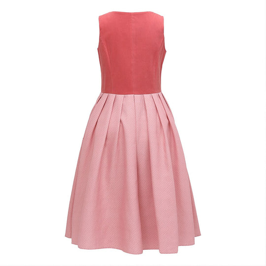 Damen Dirndlkleid mit Schürze – Traditionelles Trachtenkleid für Oktoberfest 4