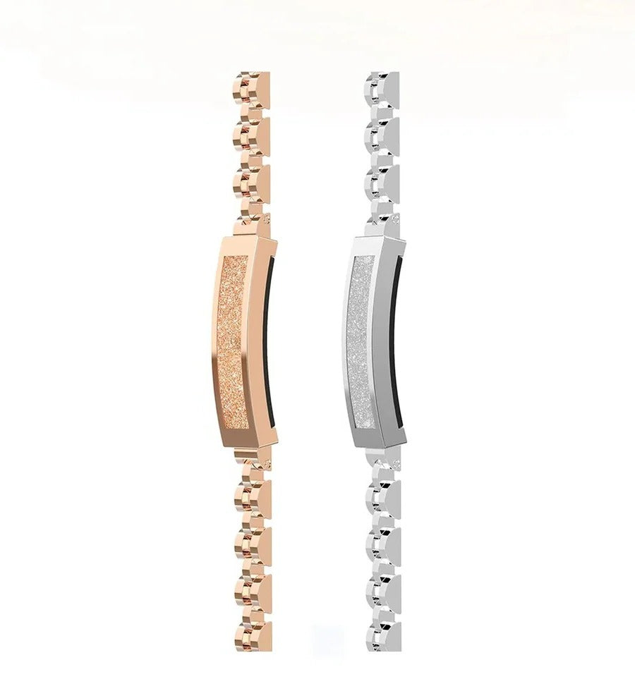Damen Fitness Tracker Armband im Kettendesign mit Herzfrequenz- und Aktivitätsüberwachung 4