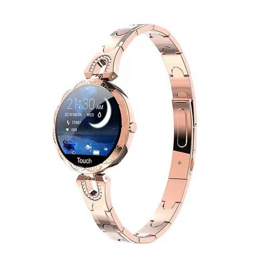 Damen Fitnessuhr Smartwatch Wasserdicht mit Herzfrequenz- und Aktivitätsmonitor 5