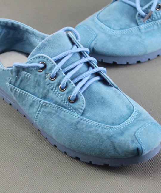 Damen Flache Schuhe mit Kreuzriemen - Schicke Flache Schuhe zum Kleid, Vielseitig und Bequem 2