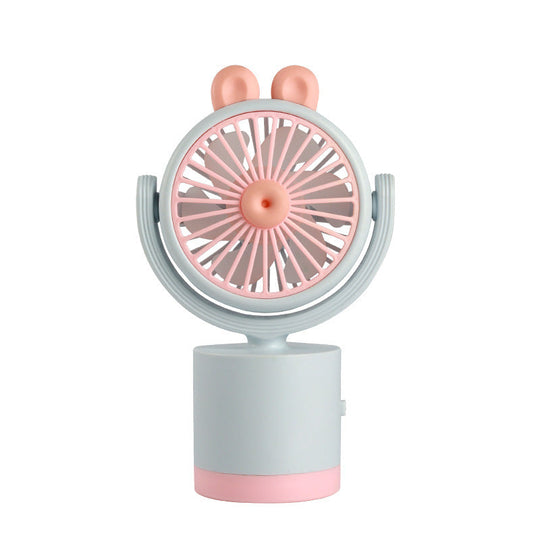 Damen Handventilator Tragbar Mit Niedlichem Ohrendesign 0