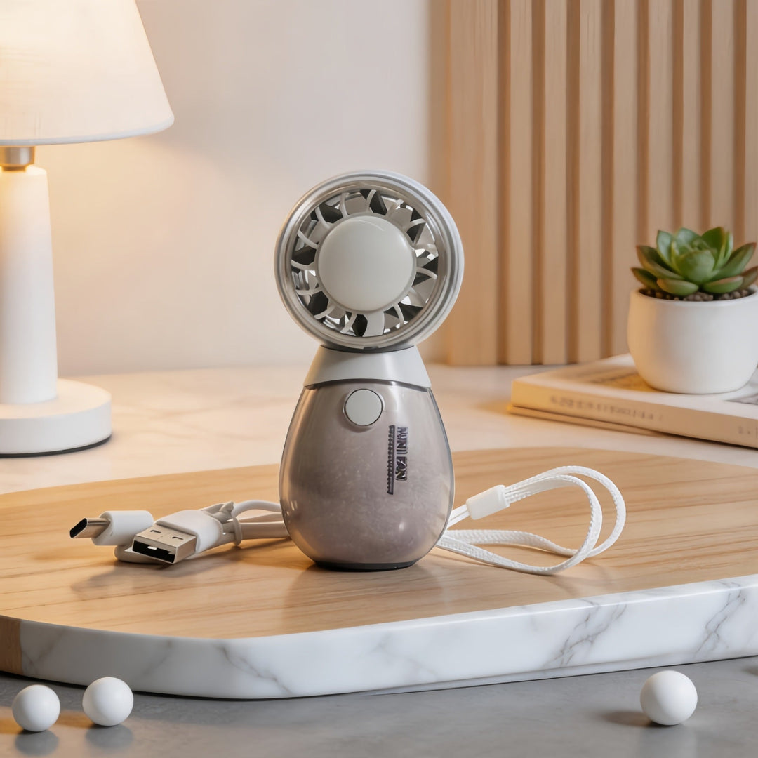 Damen Handventilator Tragbar Mit Verspieltem Design 4