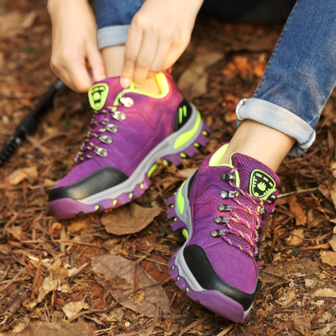 Damen Wanderschuhe für Outdoor-Aktivitäten mit rutschfester Sohle 6