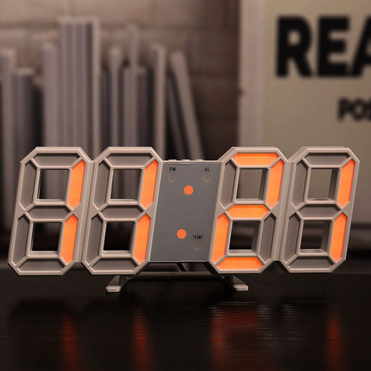 Digitale Uhr mit Alarmfunktion und modernem Design 2