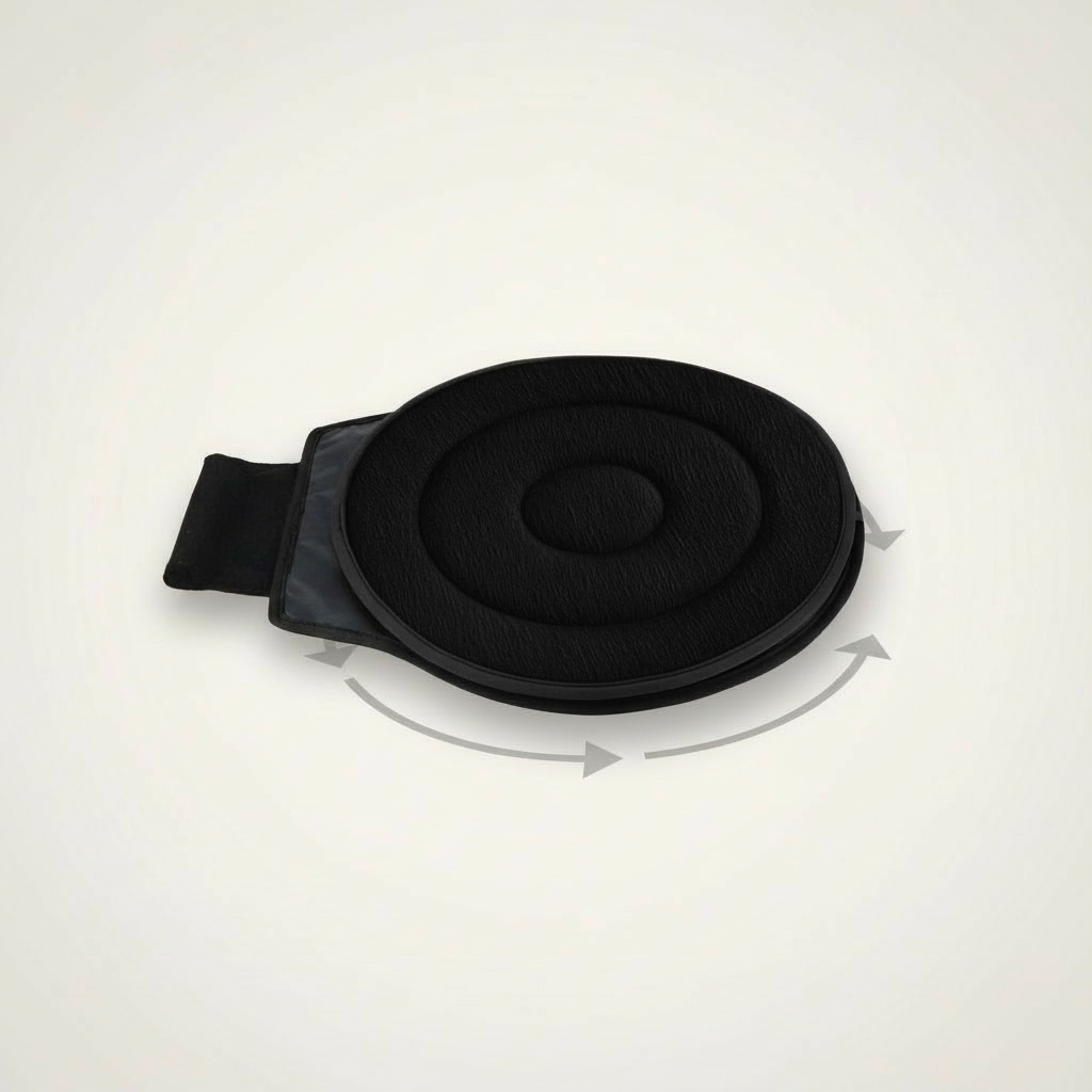 Drehbares Sitzkissen Für Stuhl Mit 360° Funktion - Komfortabel Und Tragbar 0