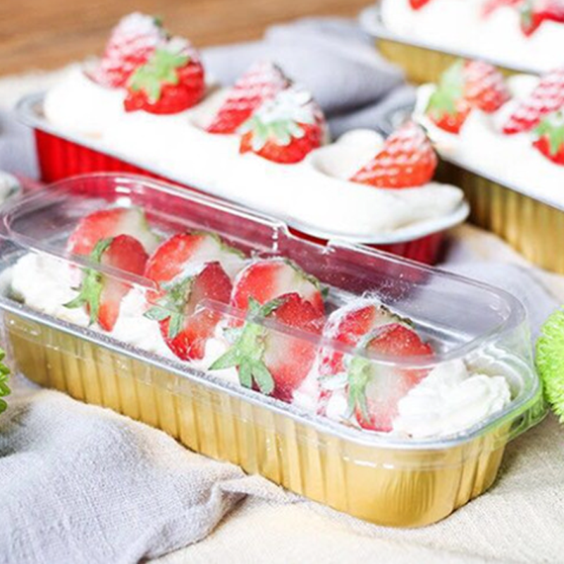 Einweg Aluminium Box für Grillen und Backen, Multifunktionale Alu Box für Catering und Take-Away 3