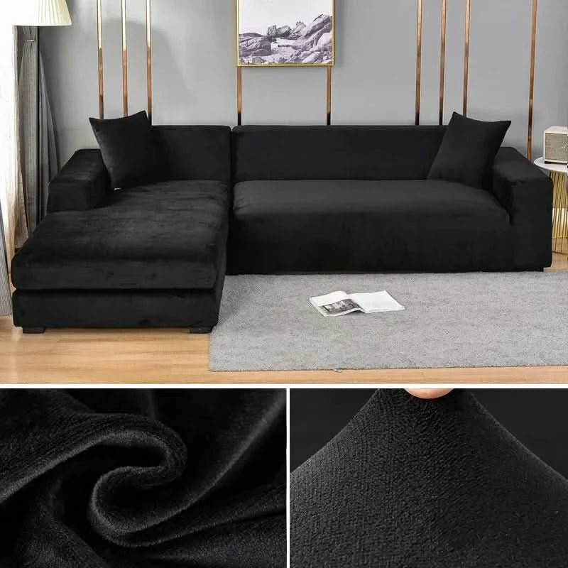 Elastischer Sofabezug für Jedes Wohnzimmer - Stylischer Couch Bezug für L-förmige Sofas und Akzentsessel 20