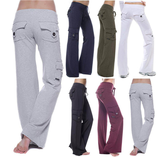 Frauen Bootleg Cargo-Hose