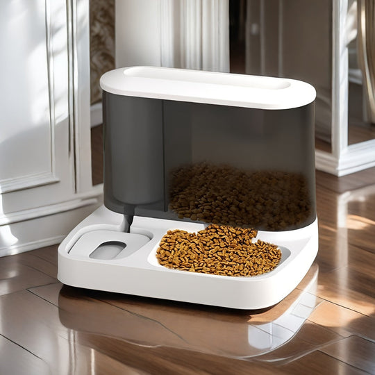 Futterautomat für Katzen Mit Automatischer Füllung Und Transparenter Kontrolle 2