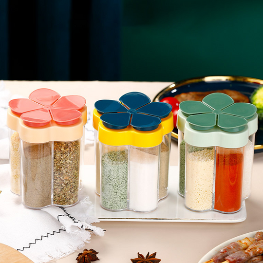 Gewürzglas Mit Streueinsatz Fünf Fächer Für Frische Gewürze In Der Küche 4