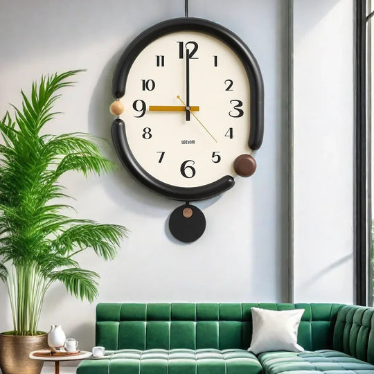 Große Moderne Wanduhr Minimalistisch als Hingucker für Stilvolles Interieur 3